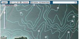 fishing map