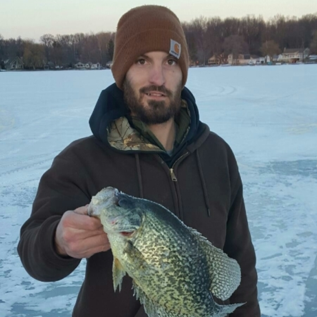 crappie ice fishing