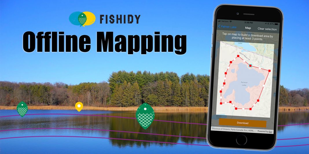 fishidy offline mapping