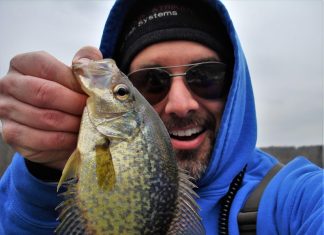 late ice crappie